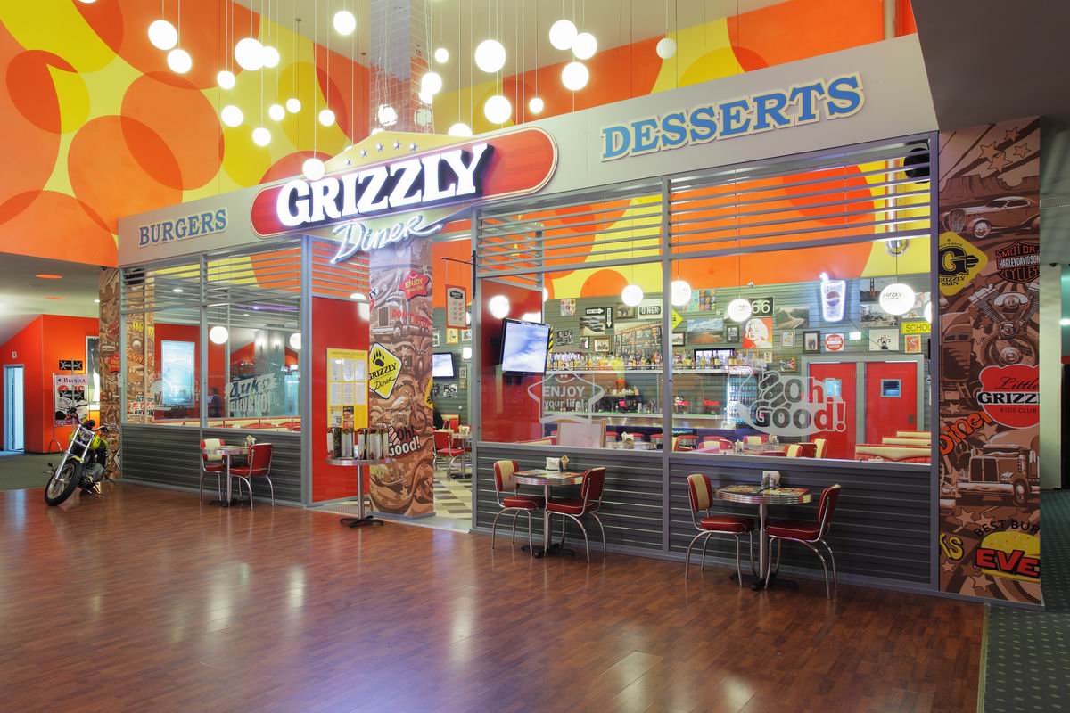 фотография помещения для мероприятия Рестораны Grizzly Bar на 1 зал мест Краснодара