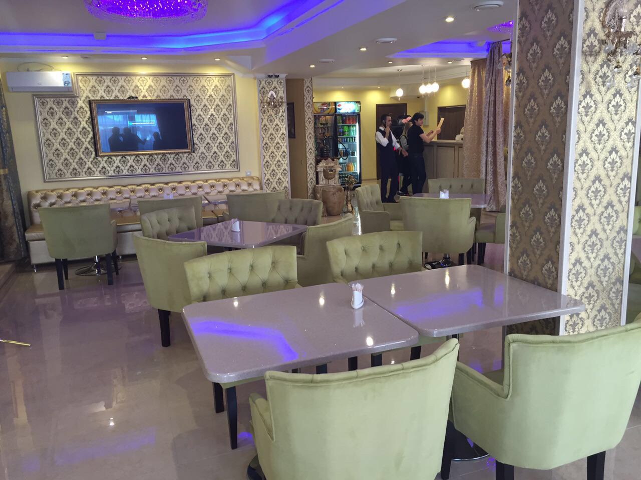 фотка зала для мероприятия Кафе Lounge-Cafe "Царево" | Банкетный зал.  Краснодара