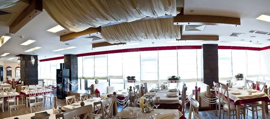 фото зала для мероприятия Рестораны Porto Maltese на 1 зал мест Краснодара