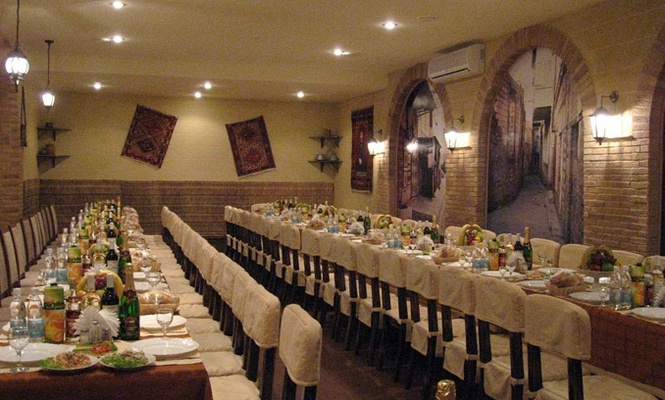 фотоснимок оформления Рестораны Бакинский дворик на 3 зала мест Краснодара