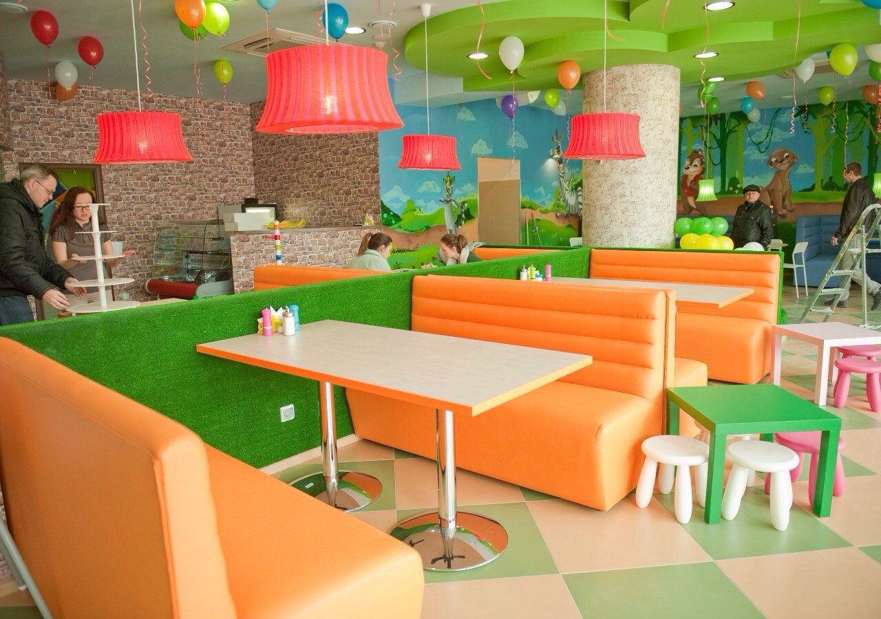 фото зала для мероприятия Кафе Детское кафе Киндерлэнд на 1 мест Краснодара