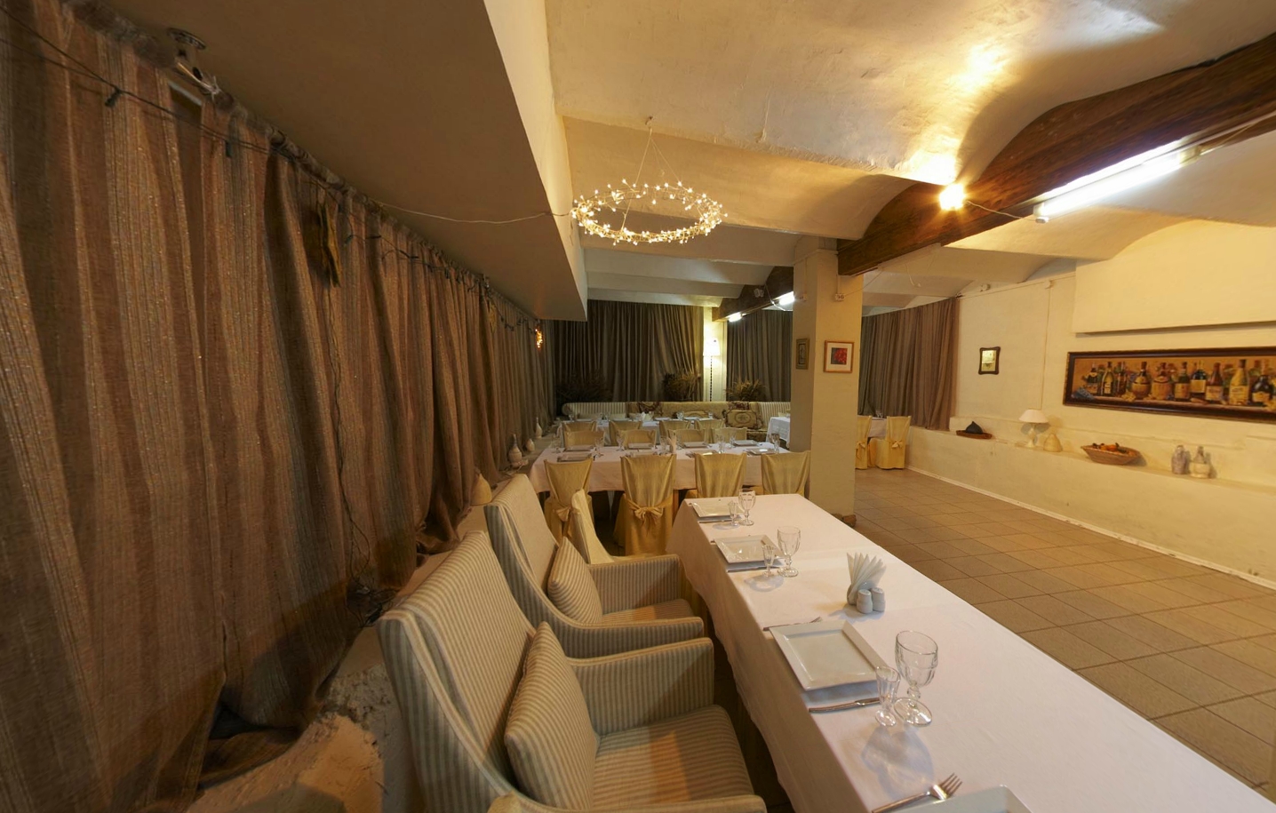 вид зала для мероприятия Рестораны Золотая гроздь на 1 зал мест Краснодара