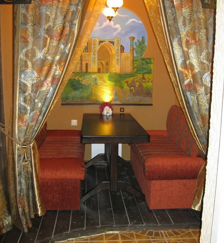 вид интерьера Рестораны Марокко на 3 зала мест Краснодара