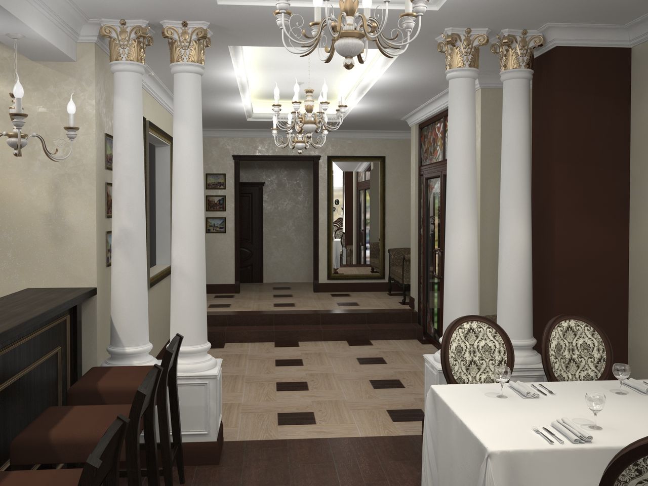 фотография помещения для мероприятия Рестораны Пиросмани на 2 зала мест Краснодара